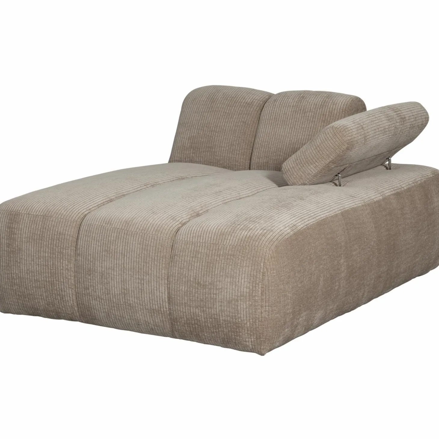 mojo-chaise-longue-element-rec-MjBHpDzt-3.webp Sale WOOOD Mojo Chaise Longue Element Rechts Ribstof Donkerzand
