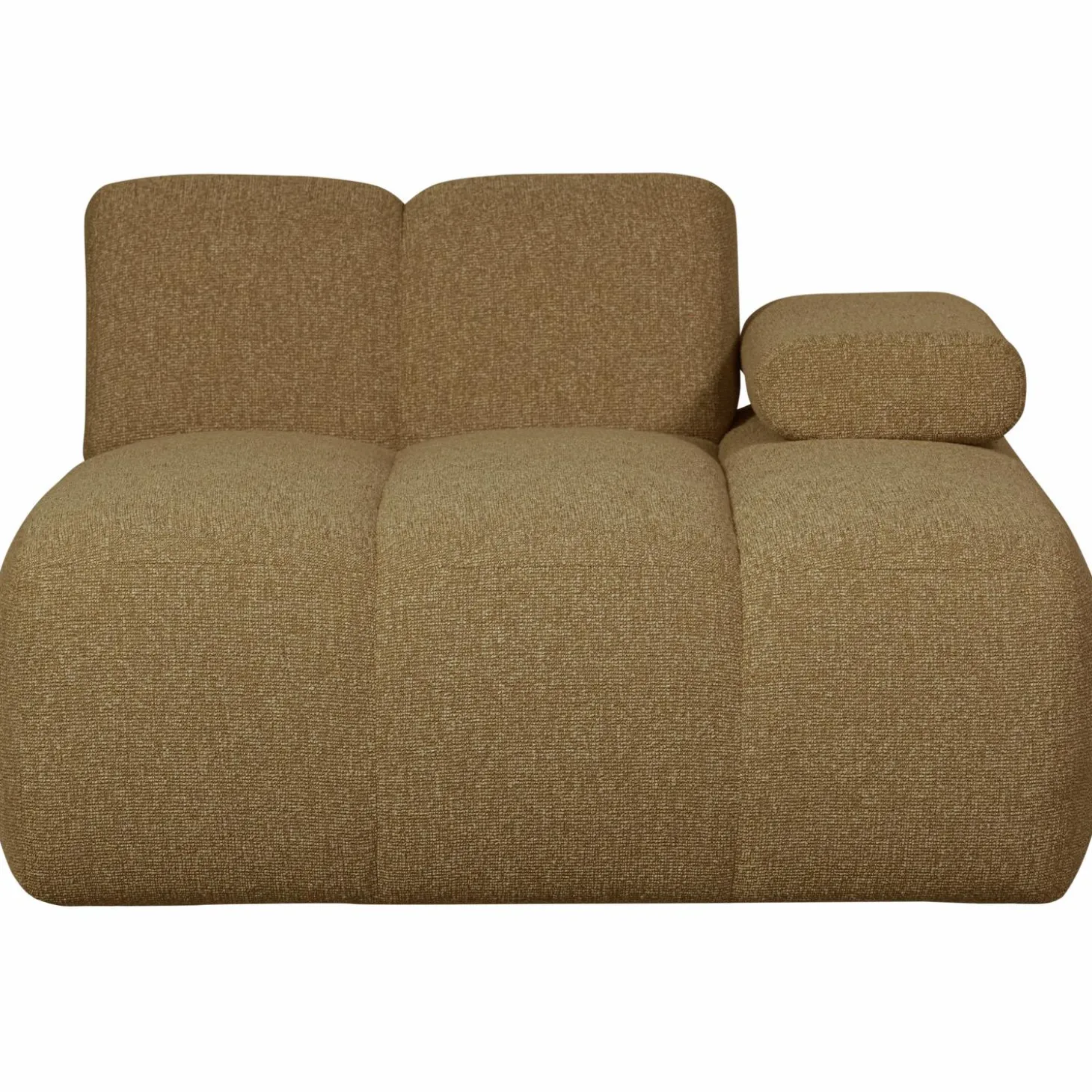 mojo-chaise-longue-element-rec-vvmiQhJs-1.webp Outlet WOOOD Mojo Chaise Longue Element Rechts Bouclé Geel/bruin Melange