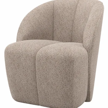 Discount WOOOD Mojo Draaifauteuil Wollig Donkerzand
