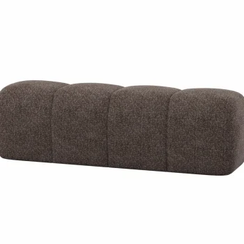 Discount WOOOD Mojo Eetbankje 164 Cm Wollig Bruin