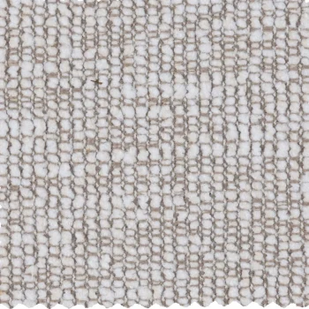 Online WOOOD Mojo Eetbankje 84 Cm Met Rugleuning Bouclé Ecru Melange