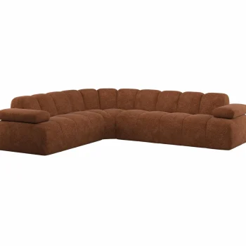 Best WOOOD Mojo Hoekbank Links Wollig Roestbruin
