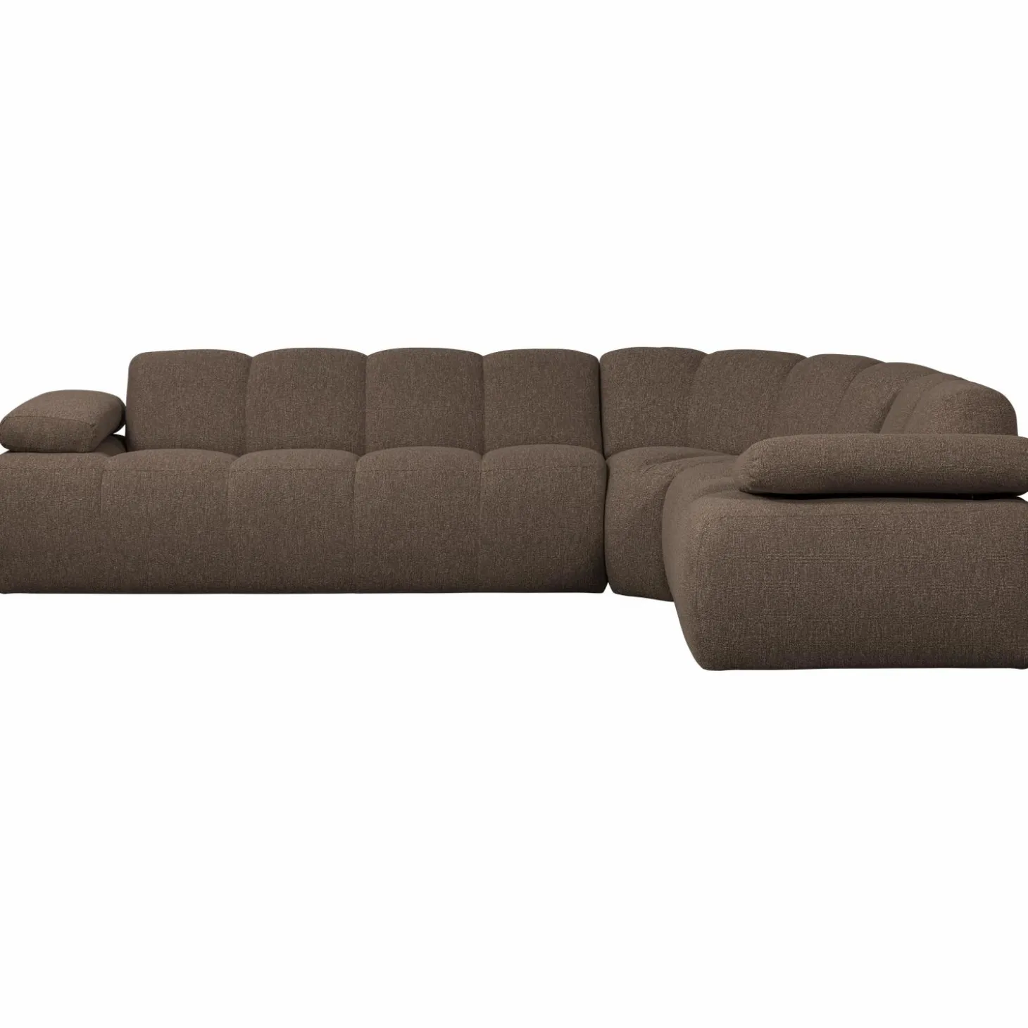 mojo-hoekbank-rechts-boucl-bru-XLhdosxU-1.webp Discount WOOOD Mojo Hoekbank Rechts Bouclé Bruin Melange