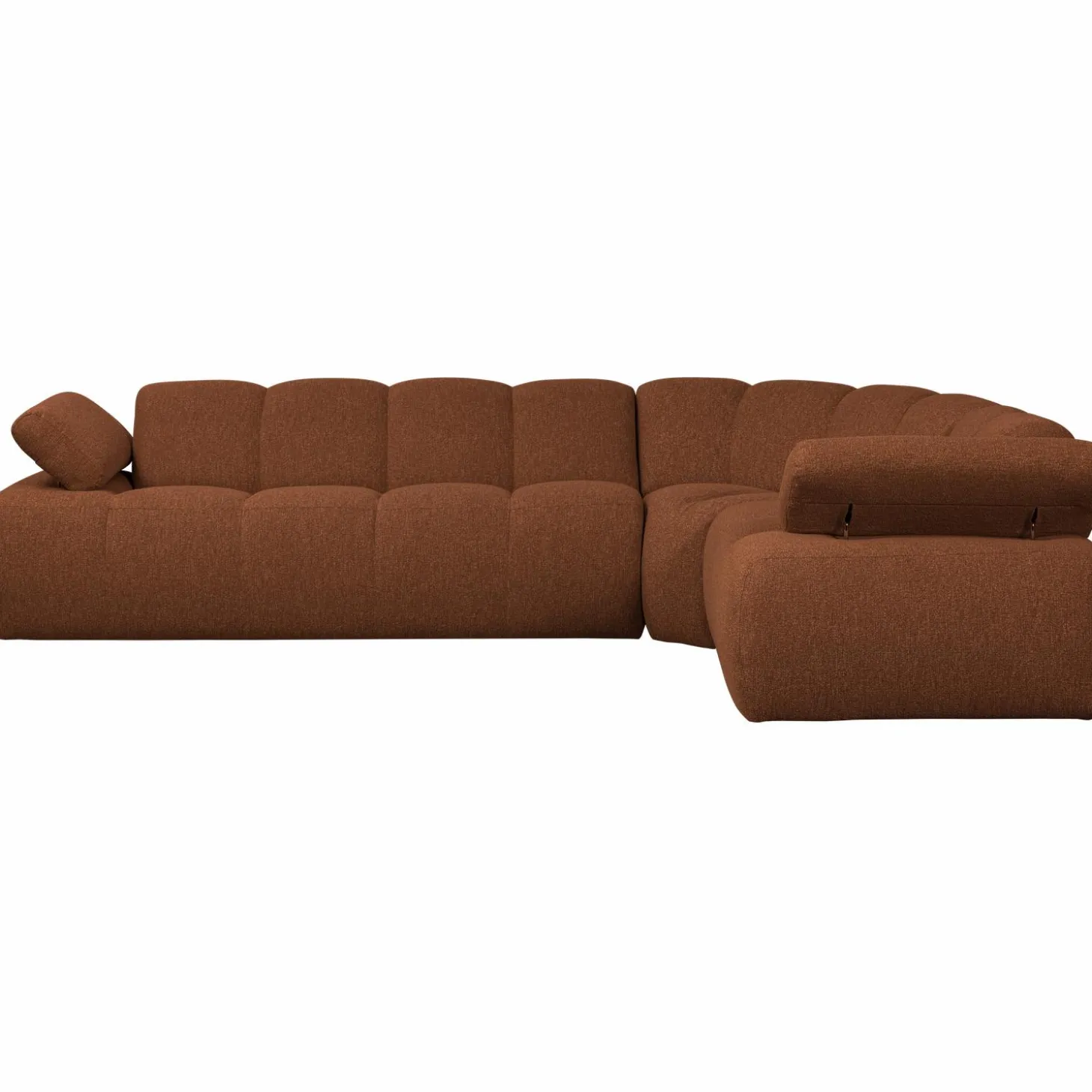 mojo-hoekbank-rechts-boucl-roe-XsdDrSYl-2.webp Clearance WOOOD Mojo Hoekbank Rechts Bouclé Roestbruin Melange