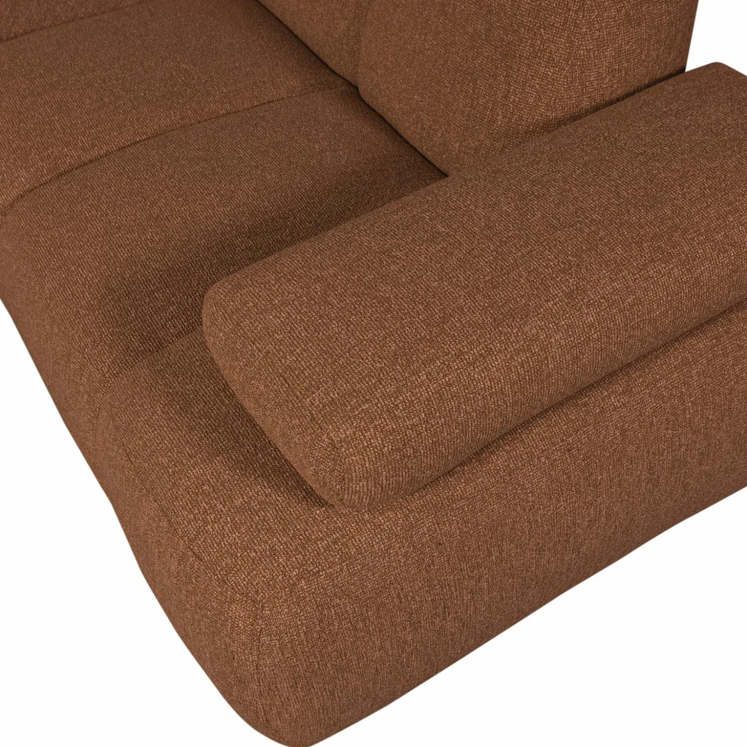 mojo-hoekbank-rechts-boucl-roe-XsdDrSYl-5.webp Clearance WOOOD Mojo Hoekbank Rechts Bouclé Roestbruin Melange