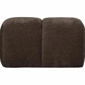 New WOOOD Mojo Poef 45x84x64 Cm Ribstof Bruin