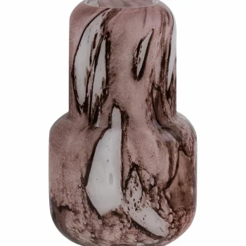 Sale WOOOD Monika Handgevormde Vaas Glas Bruin