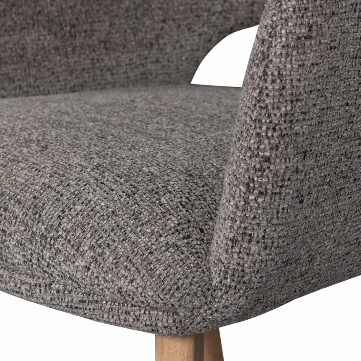 murat-eetkamerstoel-taupe-met-RbWakobg-7.webp Clearance WOOOD Murat Eetkamerstoel Met Houten Poot Naturel Taupe