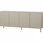 Outlet WOOOD New Gravure Dressoir 200 Cm Grenen Dust