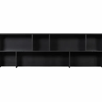 Discount WOOOD New Gravure Opzetkast Grenen Zwart