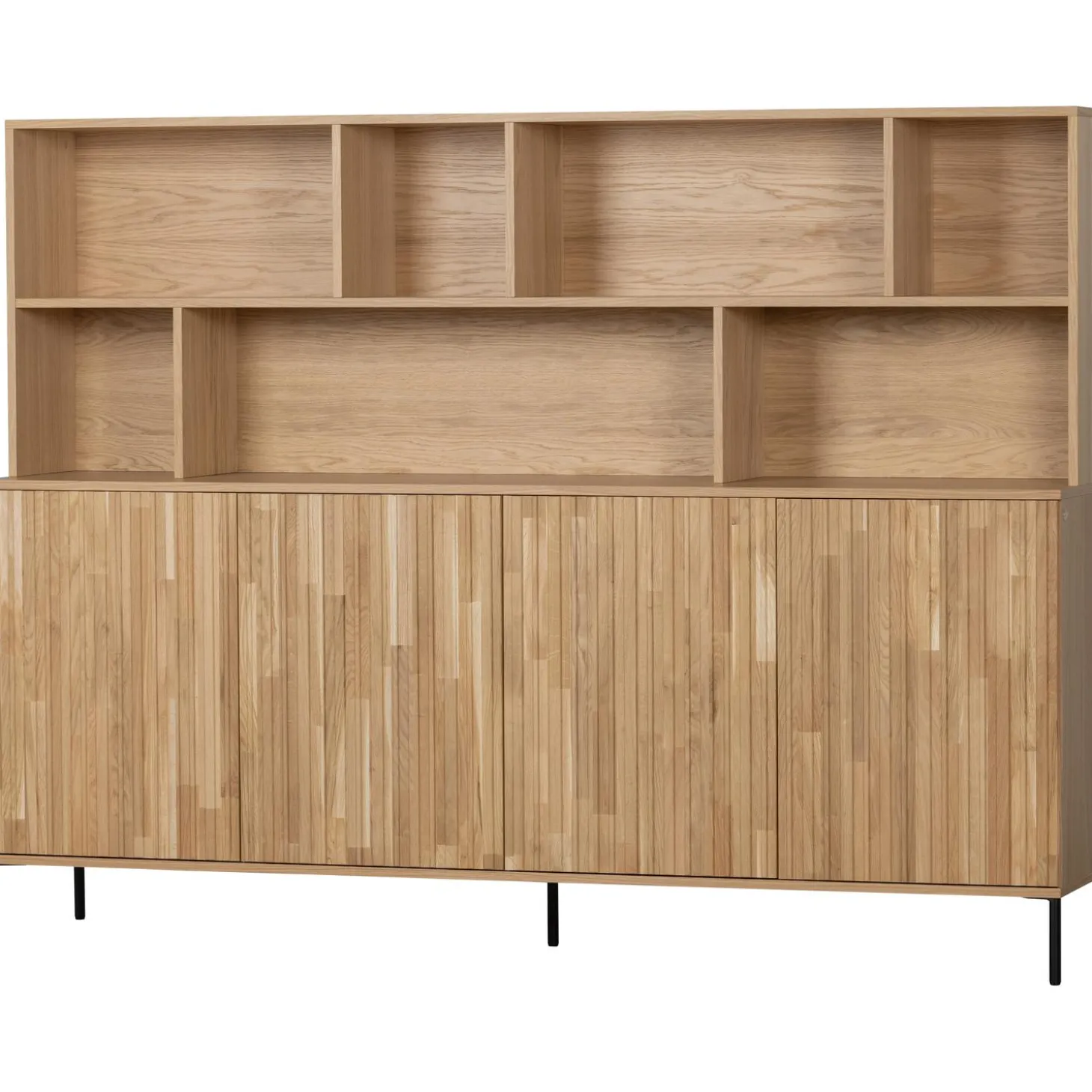 new-gravure-wandkast-eiken-bla-cawdapwq-0.webp Clearance WOOOD New Gravure Wandkast Eiken Blanke Lak Naturel