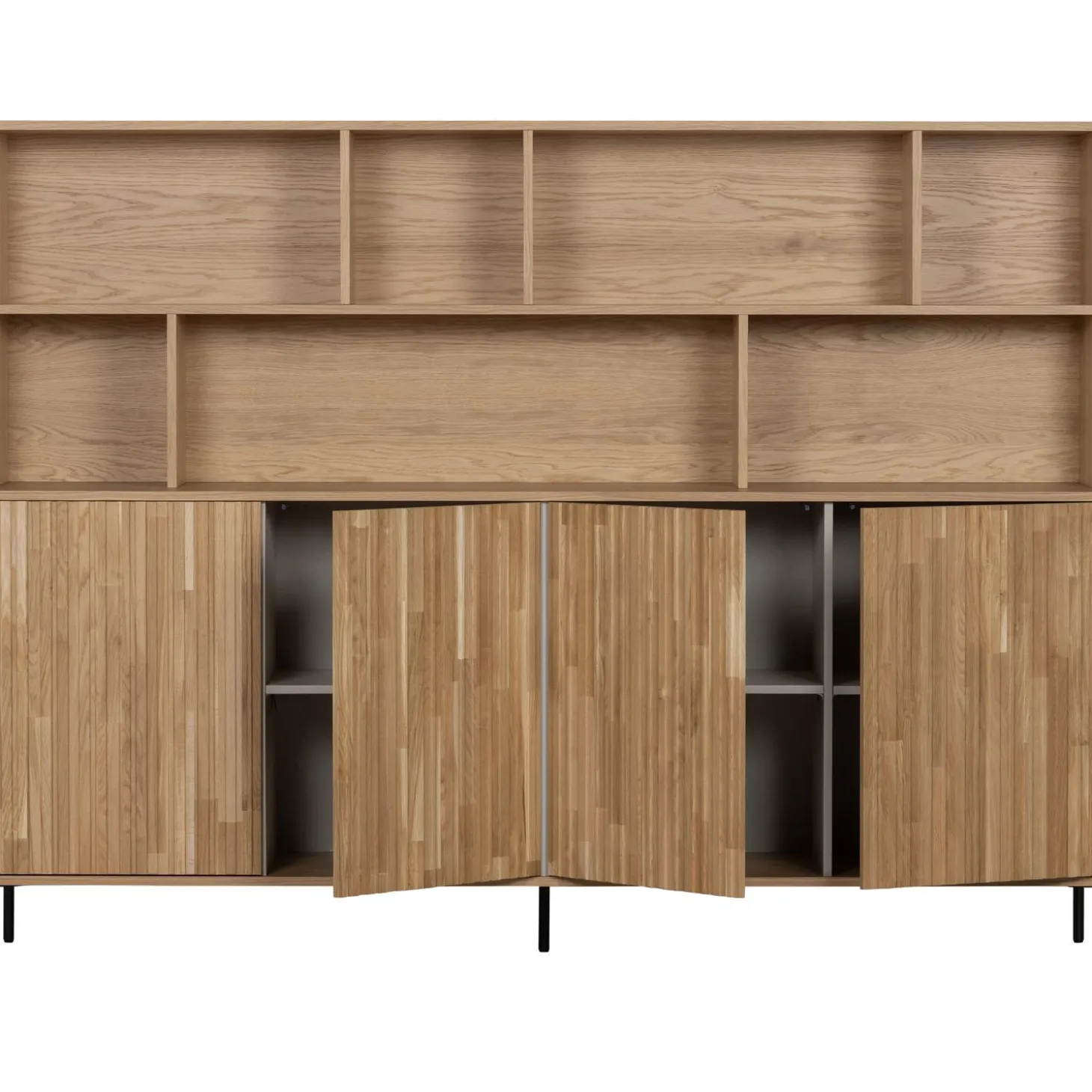 new-gravure-wandkast-eiken-bla-cawdapwq-4.webp Clearance WOOOD New Gravure Wandkast Eiken Blanke Lak Naturel