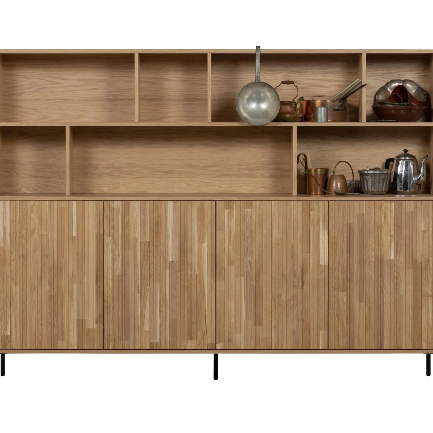 new-gravure-wandkast-eiken-bla-cawdapwq-6.webp Clearance WOOOD New Gravure Wandkast Eiken Blanke Lak Naturel