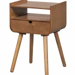 Clearance WOOOD Nils Nachtkastje/bijzettafel Hout Naturel