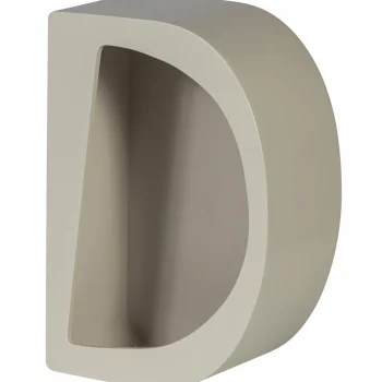 Hot WOOOD Noam Wanddeco Halfrond Hout Dust 15x35x24 Cm