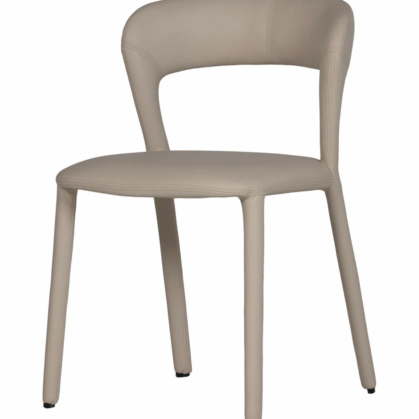 noble-eetkamerstoel-leerlook-b-qfdSDIqh-0.webp Fashion WOOOD Noble Eetkamerstoel Leerlook Beige