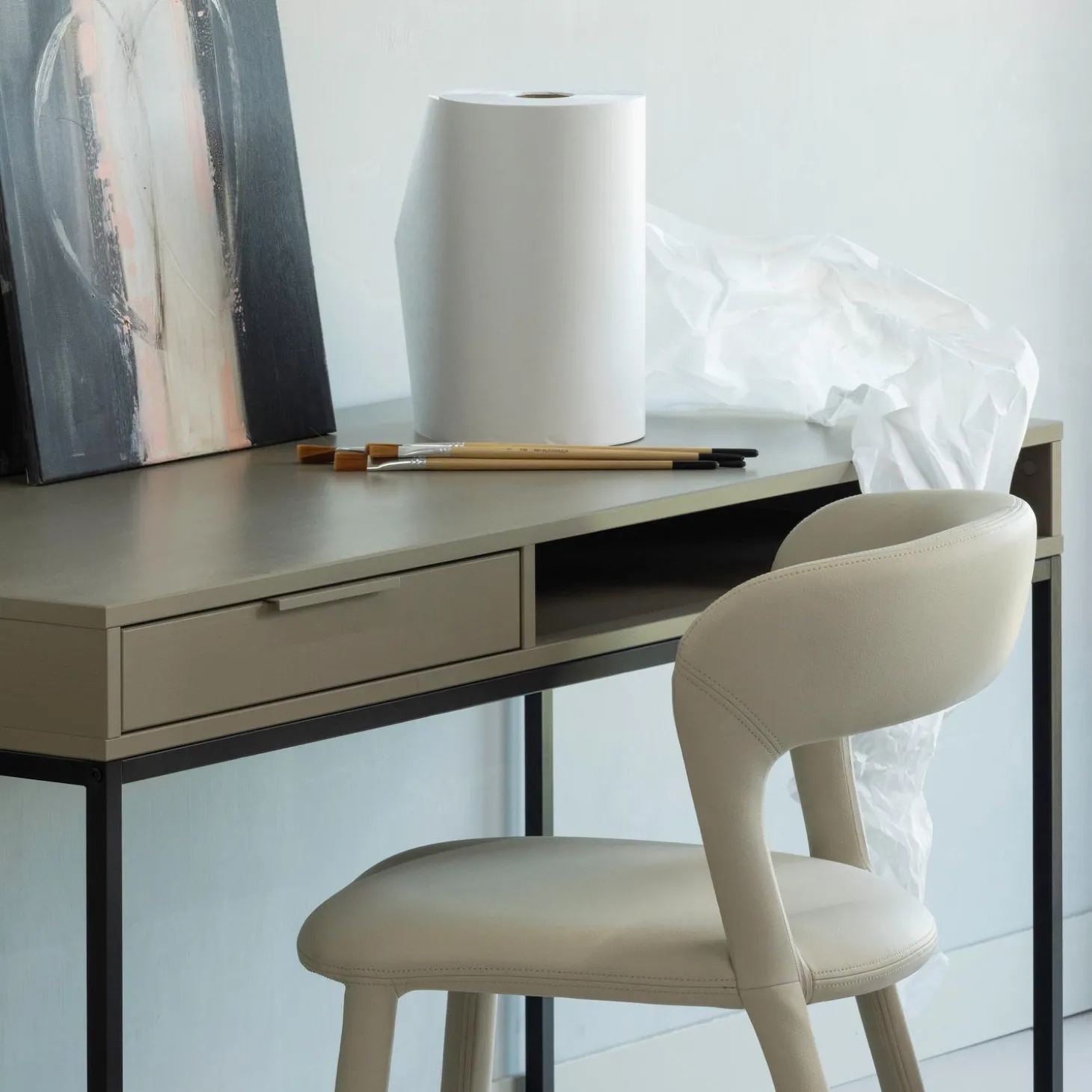 noble-eetkamerstoel-leerlook-b-qfdSDIqh-3.webp Fashion WOOOD Noble Eetkamerstoel Leerlook Beige