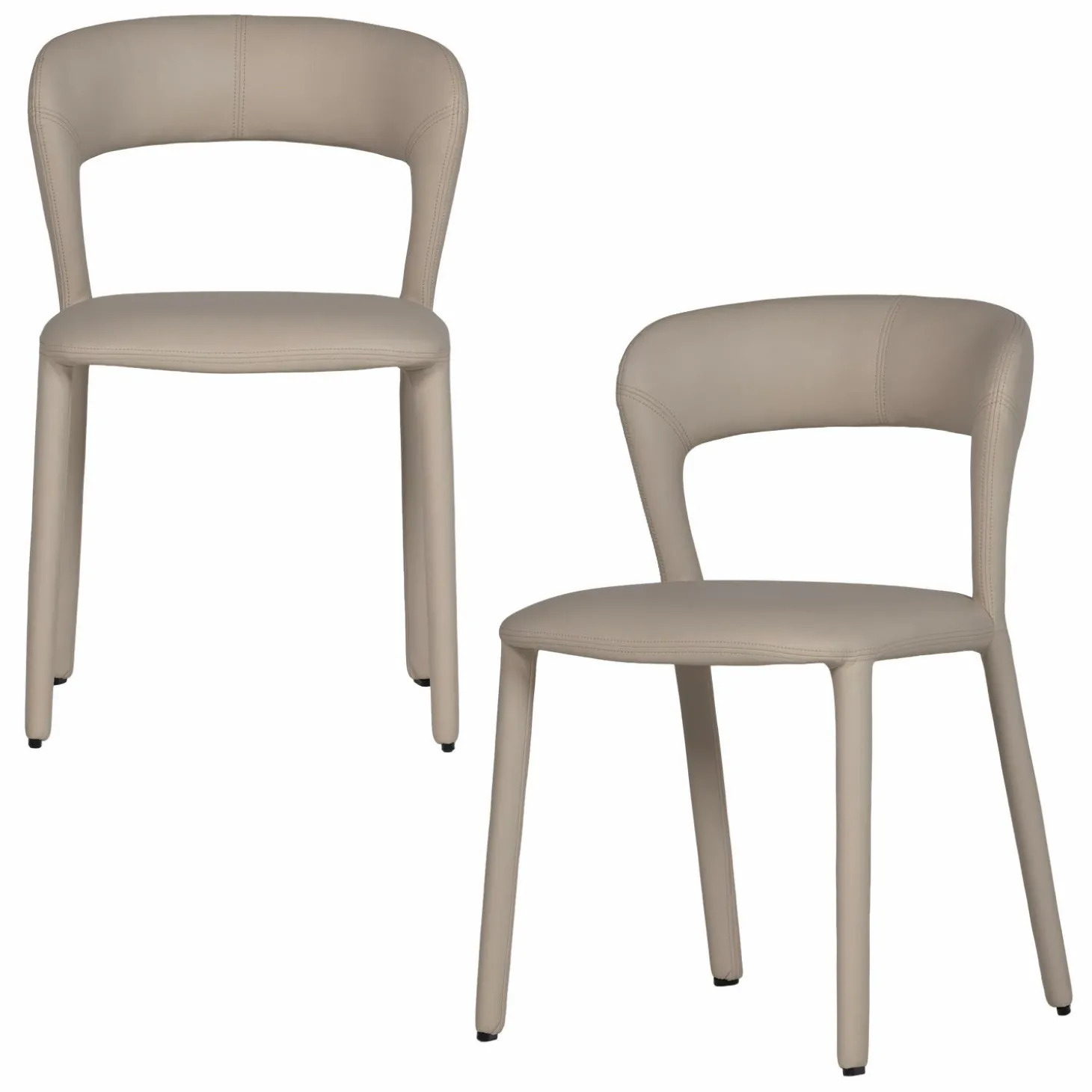 noble-eetkamerstoel-leerlook-b-qfdSDIqh-6.webp Fashion WOOOD Noble Eetkamerstoel Leerlook Beige