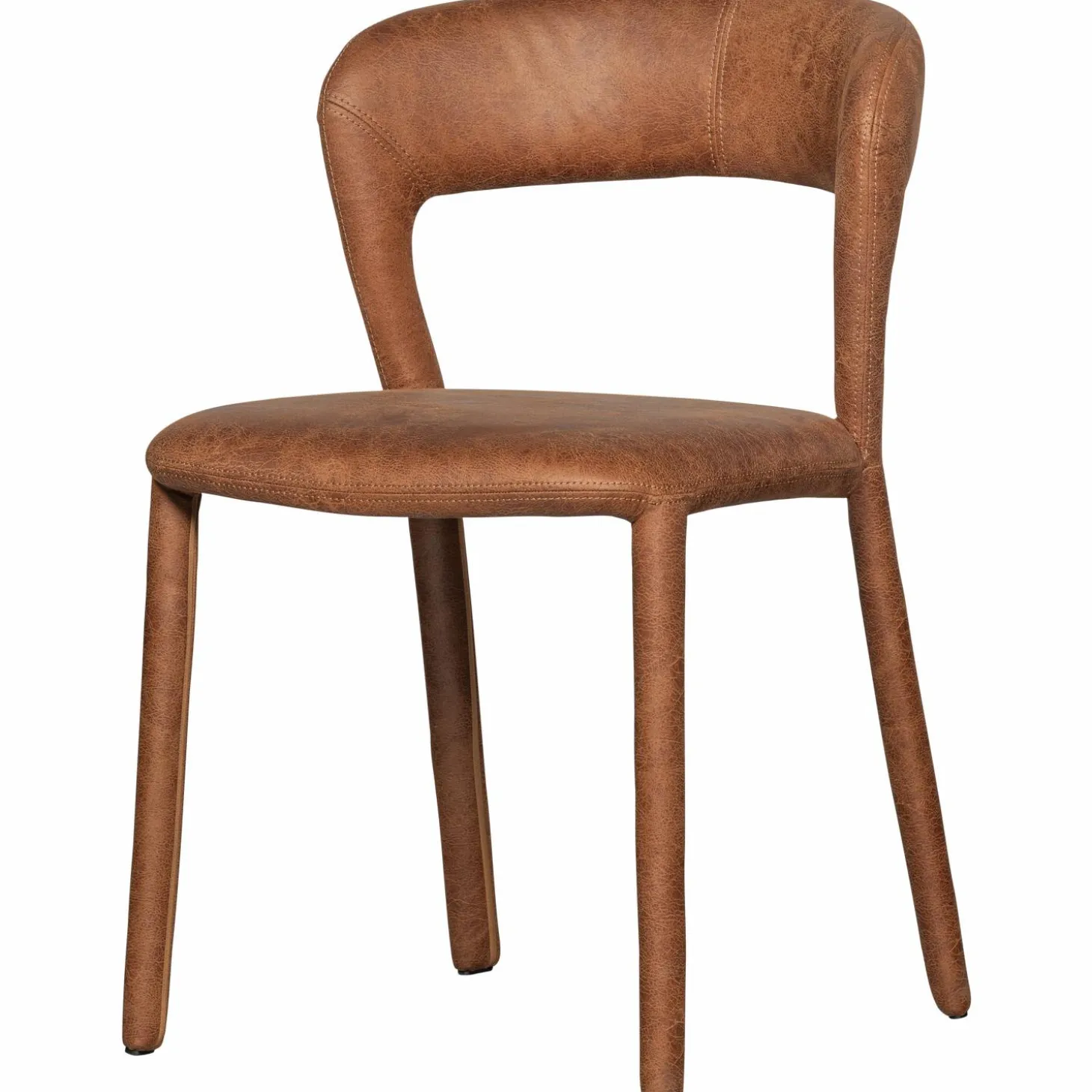 noble-eetkamerstoel-leerlook-c-XkXWAlrS-0.webp Discount WOOOD Noble Eetkamerstoel Leerlook Cognac