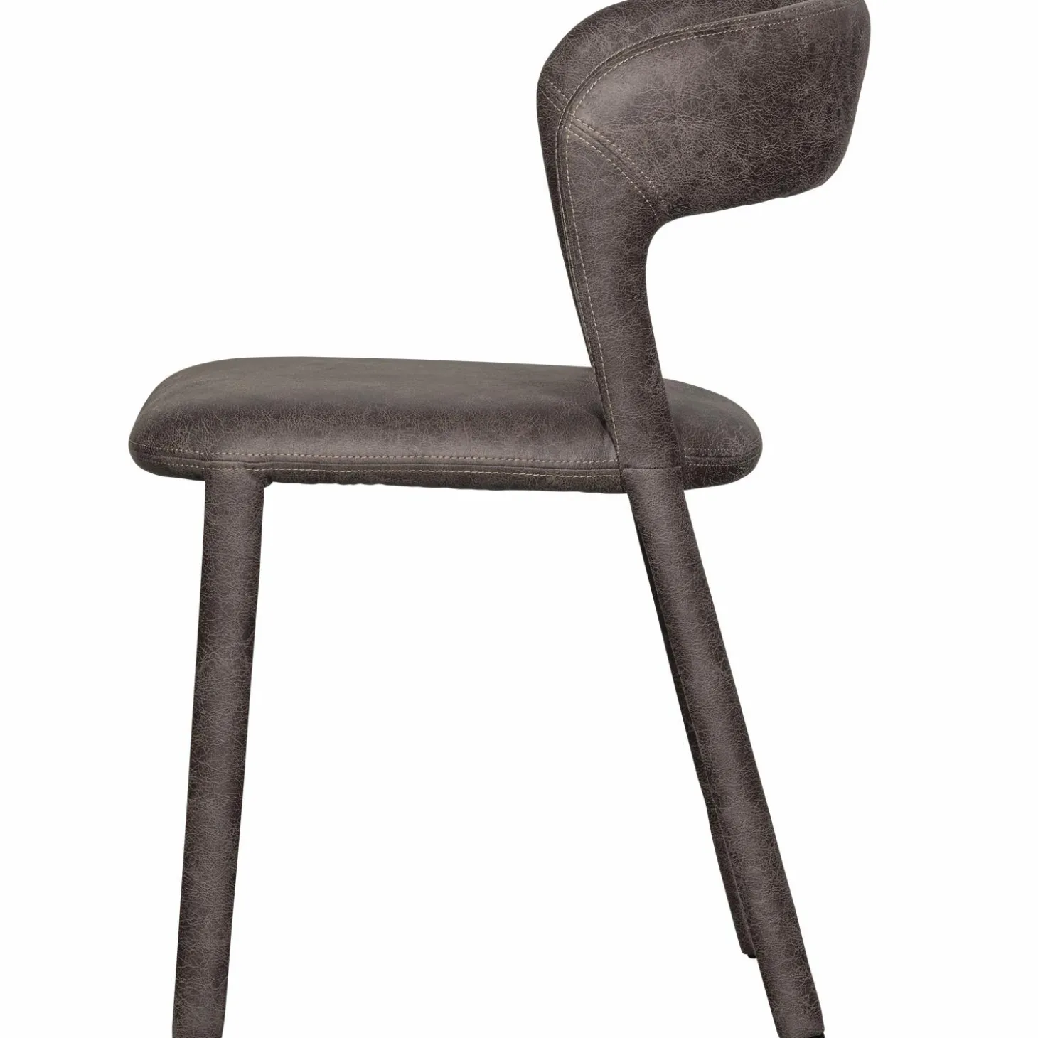 noble-eetkamerstoel-leerlook-z-EisQjmAe-4.webp Outlet WOOOD Noble Eetkamerstoel Leerlook Zwart/grijs