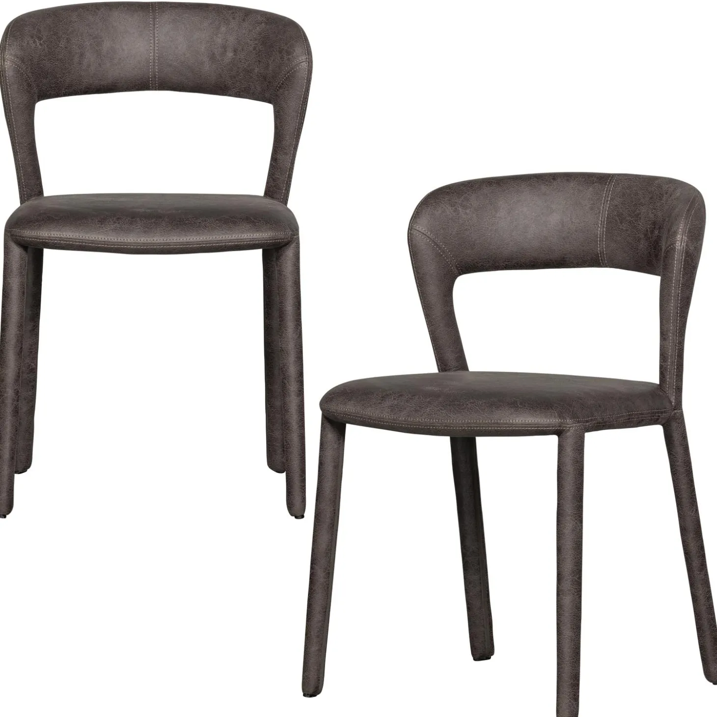 noble-eetkamerstoel-leerlook-z-EisQjmAe-6.webp Outlet WOOOD Noble Eetkamerstoel Leerlook Zwart/grijs