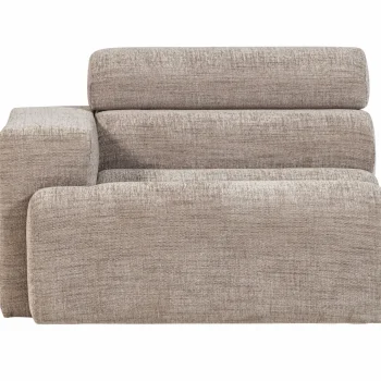 Fashion WOOOD Novi 1-zits Element Arm Links Naturel Melange