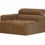 Online WOOOD Novi 1-zits Element Arm Links Karamelbruin Melange Karamel Melange