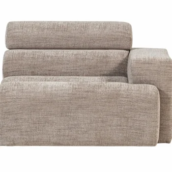 Fashion WOOOD Novi 1-zits Element Arm Rechts Naturel Melange