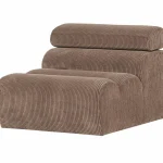 Discount WOOOD Novi 1-zits Element Ribstof Taupe