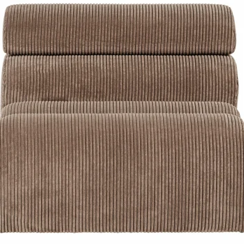 Discount WOOOD Novi 1-zits Element Ribstof Taupe