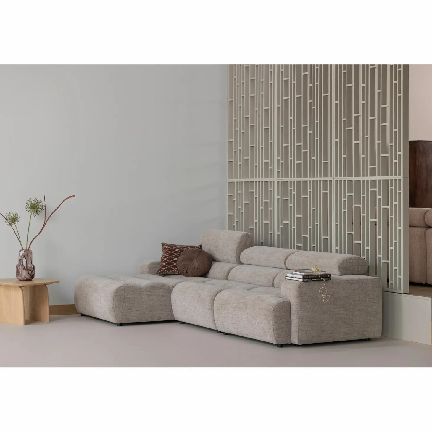 novi-chaise-longue-bank-links-GPLWNnNM-2.webp Outlet WOOOD Novi Chaise Longue Bank Links Naturel Melange