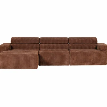 Discount WOOOD Novi Chaise Longue Bank Links Ribstof Terra