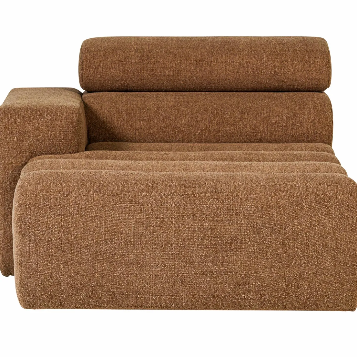 novi-chaise-longue-element-arm-dDPxJnPX-1.webp New WOOOD Novi Chaise Longue Element Arm Links Bouclé Bruin Karamel