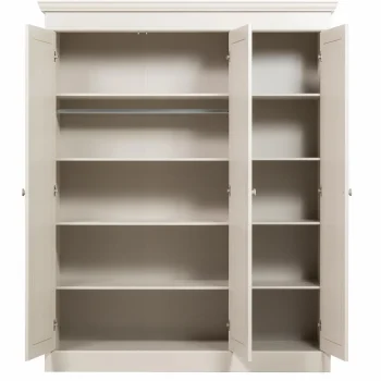 New WOOOD Olivia Legplankenset T.b.v. Kledingkast Grenen Dust