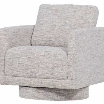 Fashion WOOOD Oska Draaifauteuil Naturel Melange