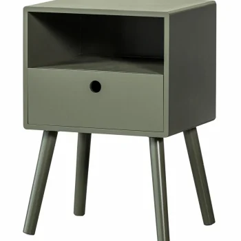 Discount WOOOD Ozzy Nachtkastje Hout Warm Groen