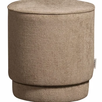 Outlet WOOOD Pearl Poef Mud Melange