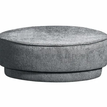 New WOOOD Pearl XL Poef Denim Melange