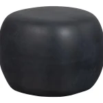 Online WOOOD Pebble Bijzettafel Betonlook 35xø50 Antraciet
