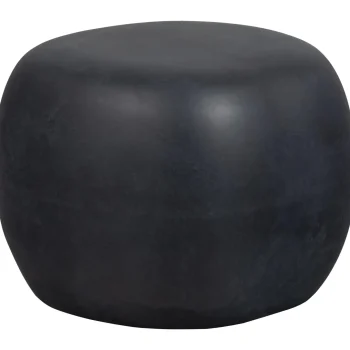 Online WOOOD Pebble Bijzettafel Betonlook 35xø50 Antraciet