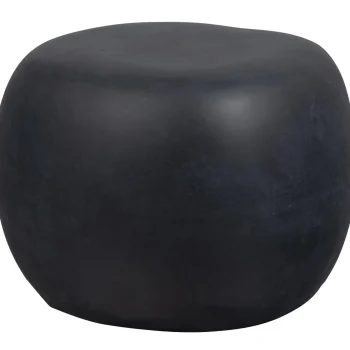Online WOOOD Pebble Bijzettafel Betonlook 35xø50 Antraciet