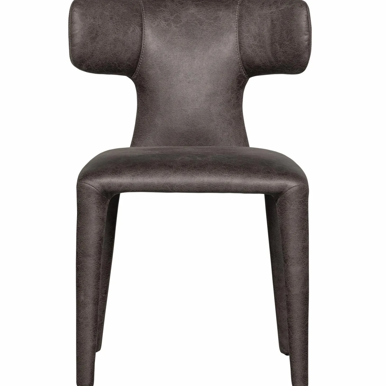 permit-eetkamerstoel-leerlook-akkUmtUm-1.webp Discount WOOOD Permit Eetkamerstoel Leerlook Zwart/grijs