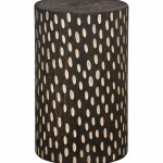 Best WOOOD Perry Kruk Hout Donkerbruin