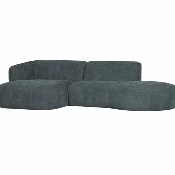 Best WOOOD Polly Chaise Longue Links Blauw/groen