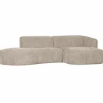 Best WOOOD Polly Chaise Longue Rechts Zand