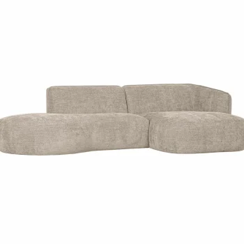 Best WOOOD Polly Chaise Longue Rechts Zand