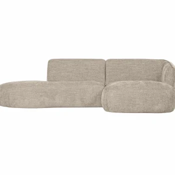Best WOOOD Polly Chaise Longue Rechts Zand