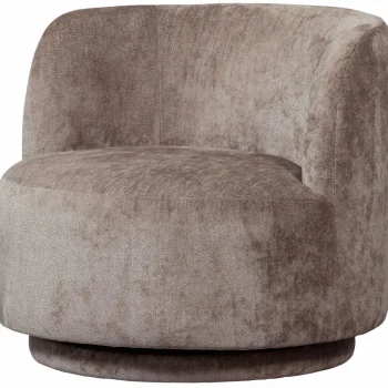 Sale WOOOD Popular Draaifauteuil Taupe