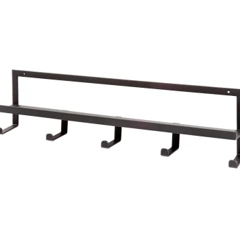 Fashion WOOOD Quinn Kapstok 5 Haken Metaal Zwart