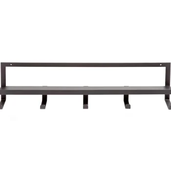 Fashion WOOOD Quinn Kapstok 5 Haken Metaal Zwart